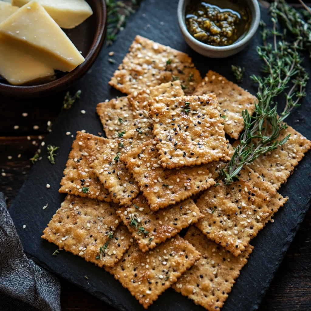 Sourdough cracker dough